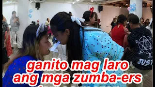 ganito maglaro ang mga zumba-ers