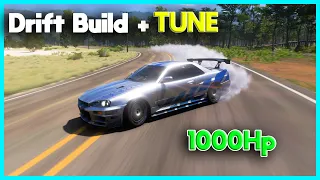 GTR SKYLINE Drift Build Forza Horizon 5 - 1000Hp drift Monster