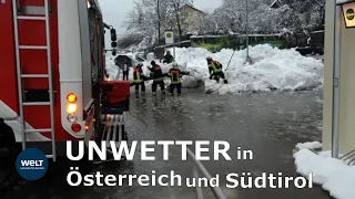 Schneechaos - Hochwasser, Lawinen und abrutschende Hänge