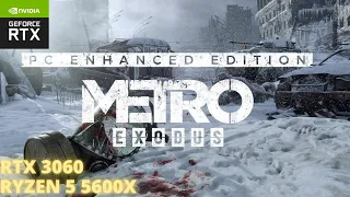 Metro Exodus Enhanced Edition Two Colonels DLC Gameplay | 1440P High RT + DLSS | RTX 3060