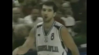 Peja Stojakovic 20 points vs Usa, Yugoslavia Usa 81-78 Indianapolis 2002