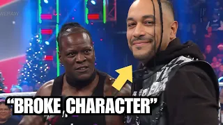 Times R-Truth Made WWE Wrestlers Break Character - Funny Moments