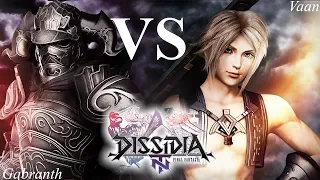 Dissidia Final Fantasy NT 1v1 Episode 65: Gabranth vs. Vaan