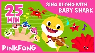 Shark Finger Family & more | Sing Along with Baby Shark | Compilation | Pinkfong Songs for Children