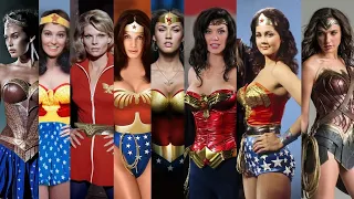 COMO ESTÃO TODAS as Atrizes MULHER-MARAVILHA ? 1967, 1974, 1975, 1996, 2007, 2011, 2017, 2020