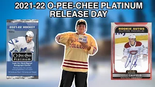 O-Pee-Chee Platinum 2021-22 Release Day Opening + Giveaway Announcment