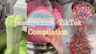 @Peachyslime TikTok Compilation (Slime Mixing Machine)