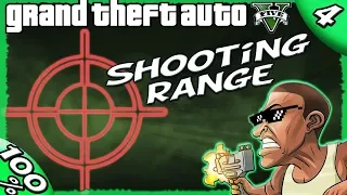GTA V - AMMU-NATION Shooting Range [100% GOLD Walkthrough]