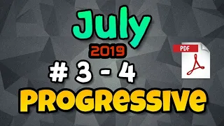 # 3 - 4 | 80 wpm | Progressive Shorthand | July 2019