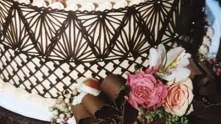 How to Make Chocolate Lace Cake Wraps