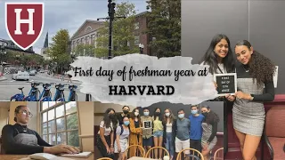 First Day of Freshman Year at HARVARD University | Maya Lauren