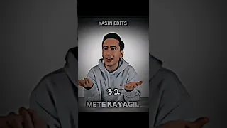 Mete kayagil VS Yağız daşkın... #shorts #keşfet