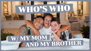 MY FAMILY PLAYS WHO'S WHO | Bea Alonzo