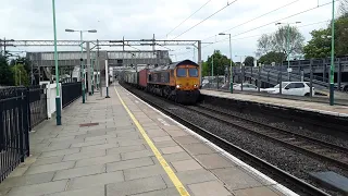 Rush Hour Trains at: Leighton Buzzard, WCML, 06/05/22