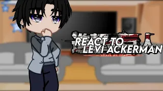 Some of my Fav Characters react to Each Other | AOT | Levi Ackerman | Gacha Club | 5/8