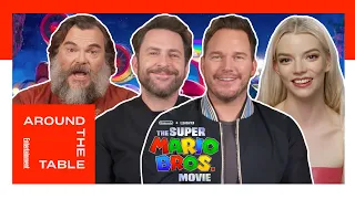 Around the Table with The Cast of 'The Super Mario Bros Movie' | Entertainment Weekly