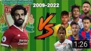 2022 Mo Salah VS 2009-2022 Neymar Jr 💪 #foryou #foryoupage #viral #viralvideo