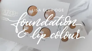 LISA ELDRIDGE FOUNDATION & LIP COLOURS 2021 | Unboxing and trying on True Velvet and Seamless Skin