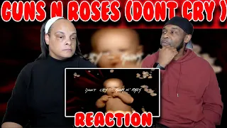 Parents react to Guns N' Roses - Don't Cry | " Rock Music " Reaction