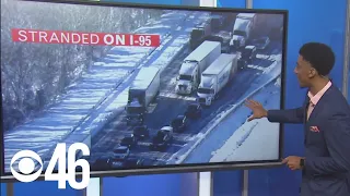 Traffic Nightmare: Interstate 95 reopens after being shutdown for more than 30 hours