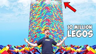 Mr.Beast's World's Largest Lego Tower😮😮😮😮😱😱😱😱