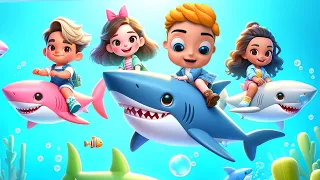 Baby Shark Family And More Songs For Kids | Cartoons TV - 3D Nursery Rhymes