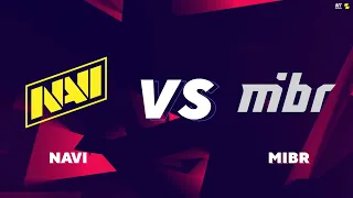 🔴  [ RU ] NAVI vs MIBR BO1 Group B Spring Groups  BLAST Premier 2022