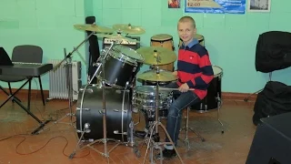 Island Magic - Dave Weckl and Jay Oliver - Drum Cover - Drummer Daniel Varfolomeyev 11 Year