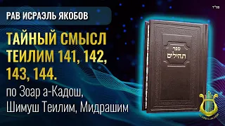 📖 Теилим 141, 142, 143, 144 - Тайный Смысл. Рав Исраэль Якобов.