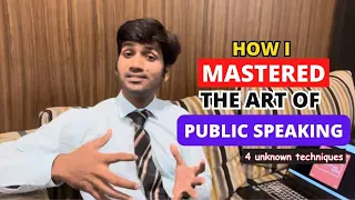 How to Overcome the Fear of Public Speaking || 4 tips that'll change your life 😯💯