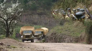 中國軍隊半路伏擊，全殲日軍運輸隊！