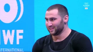 Simon Martirosyan at the 2019 Weightlifting World Championships - 109kg