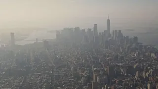 Canadian wildfire smoke creates hazy skies and unhealthy air quality in New York City