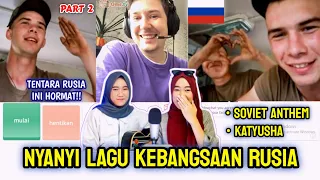 NYANYI LAGU USSR + RUSSIAN NATIONAL ANTHEM + KATYUSHA. OME TV INTERNASIONAL