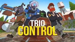 TRAINYARD CRATES bring in the ACTION (Trio Survival) - Rust