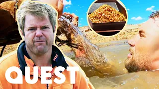 The Poseidon Crew's $1,000,000 Wet Plant Nearly Destroyed | Aussie Gold Hunters