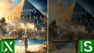 Assassin's Creed Origins | Xbox Series X vs Xbox Series S | Graphics Comparison | 4K |