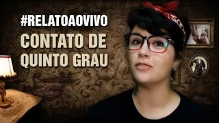 ASSOMBRADOS, QUE RELATO É ESSE! Contato de Quinto Grau #RelatoAoVivo 266