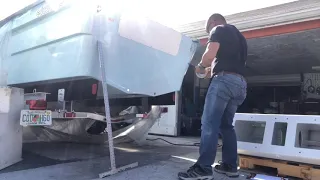 installing outboard transo bracke