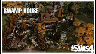 Witch Swamp House | Realm of Magic | No CC | Stop Motion Build | The Sims 4