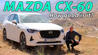 Taking the Mazda CX-60 on a tough 1000 km trip for a driving REVIEW! (CX70 US)