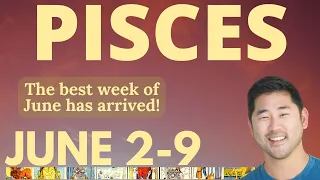 Pisces - REWARDS WILL BE REAPED DURING POWERFUL NEW MOON! 🌠 JUNE 2-9 Tarot Horoscope ♓️