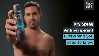 How to use dry spray antiperspirant | Dove Men+Care