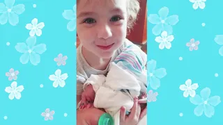 Adorable Moments When Child Meets Newborn Baby