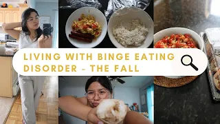 TW:ED My Mindset Binge Eating The Weekend | Struggle of Mental Health and Loving Yourself | Vlog #25