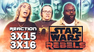 Double Dose! Star Wars: Rebels - 3x15 + 3x16 - Group Reaction