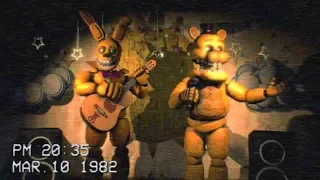 [FNAF] Fredbear's Family Diner Show Tape 1982 - Spring Bonnie Performs (Five Nights at Freddy's)