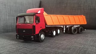 Маз-6422 с самосвальным п/п  Маз-9506-20 "Start Scale Models (SSM)" 1:43