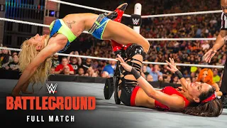 FULL MATCH: Charlotte Flair vs. Brie Bella vs. Sasha Banks: WWE Battleground 2015