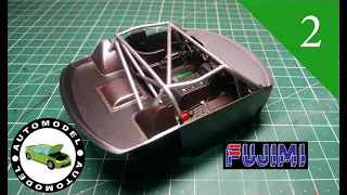 Mercedes SLS AMG GT3 Сборка модели от Fujimi часть 2/part 2